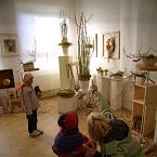 dekorace jarní výstavy