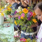 výuka techniky vázání kytic