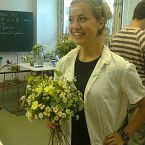 výuka vázání kytice