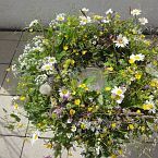 luční věnec pro zahradní slavnost