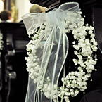 svatební výzdoba kostela