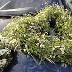 ozdoba na auto ve tvaru srdce