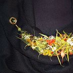 květinový šperk, soutěž Brněnská růže 2012, 1. místo