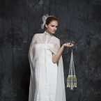 svatebni kytice roku 2013, Brno, 3. místo, ocenění časopisem  Moje svatba, Thlaspi, Ornithogallum